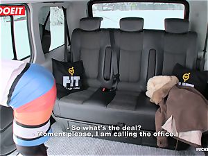 LETSDOEIT - Czech bitch Tricked and pummeled By cab Driver