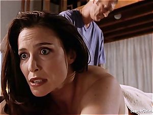 stunning Mimi Rogers gets her whole bod caressed